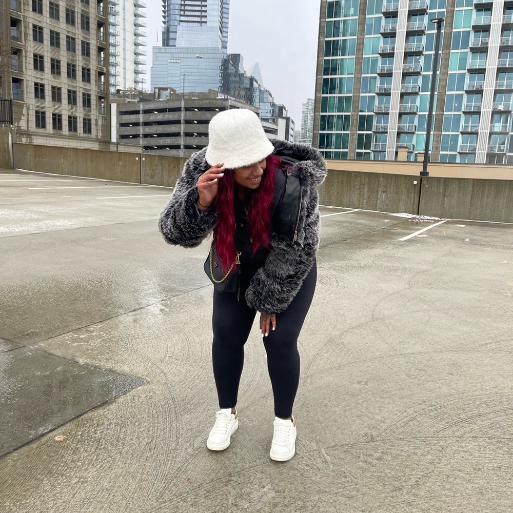 Faux Fur Crop Jacket